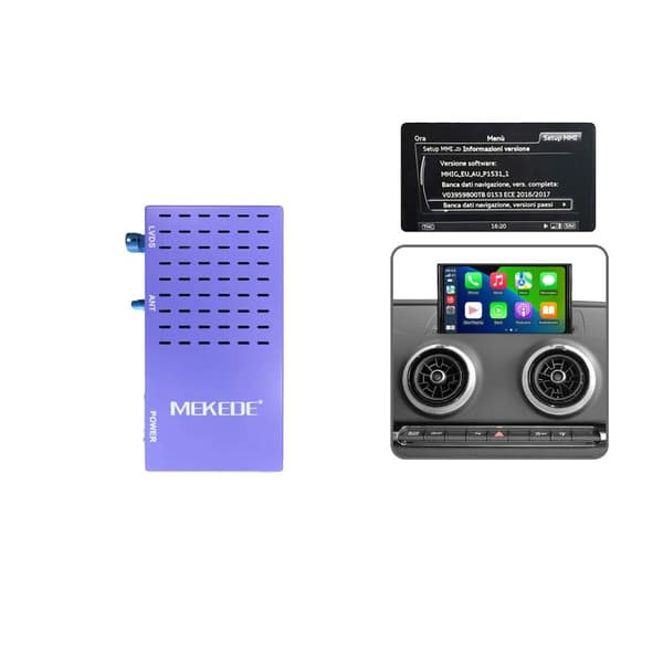 Dekoderlåda, Trådlös CarPlay, Android Auto Retrofit Kit,LA9-AUMIB