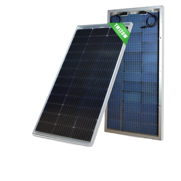 Solpanel, Hög Effektivitet, Vattentålig Design,1st 120W