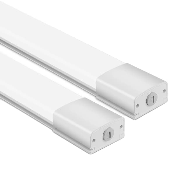 Loftlampe, IP65 Beskyttelse, Nem Installation,HVID, 120cm, 2PCS, 45W