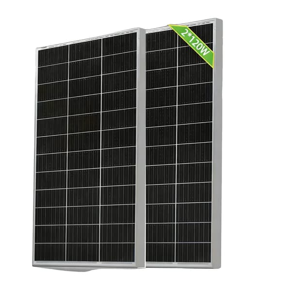 Solpanel, 240W maximal effekt, vattentålig design,240W vit panel
