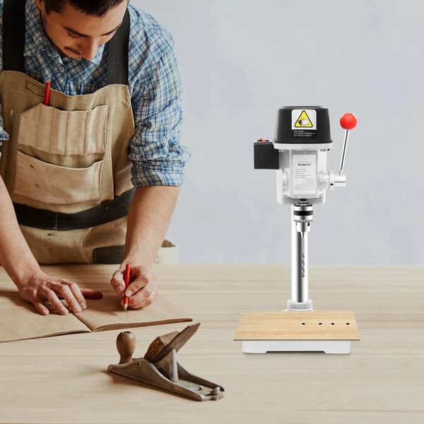 Bärbar Bänkborrmaskin, Hög Precision, Kompakt Design,340W