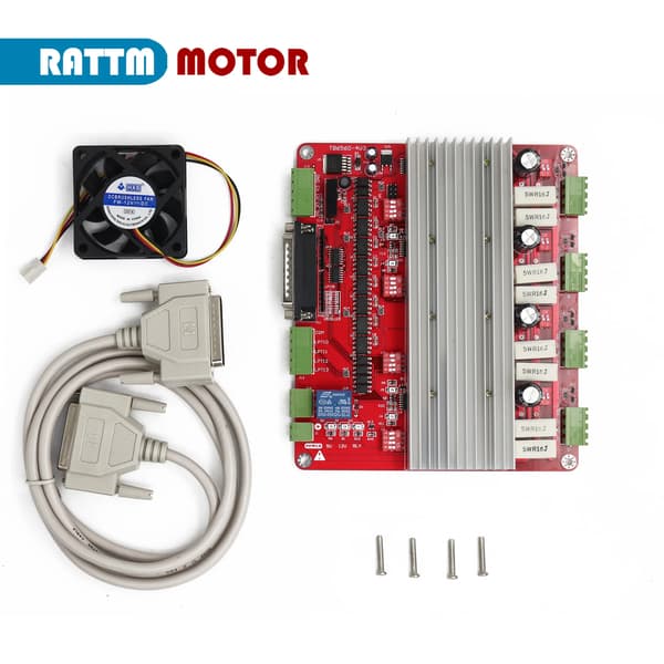 Stepper Motor Driver, 4 Akse Kontrol, 3.5A Strøm, 4 Akse