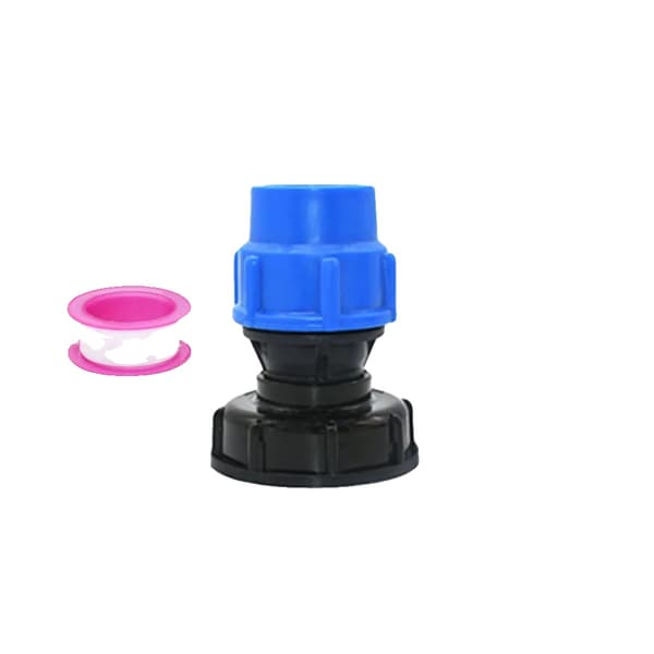 IBC Tankadapter, PE Rørforbindelse, Hurtig Installation,32MM-A