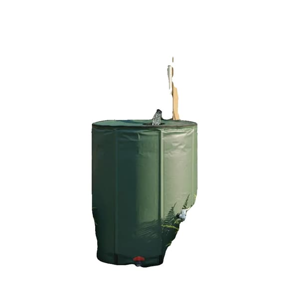 Vattentank, Fällbar Design, 250L Kapacitet,armégrön
