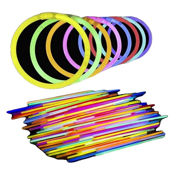 Lysstænger, Vandtæt Sjov, Langvarigt Lys,Tilfældig Farve, 100pcs