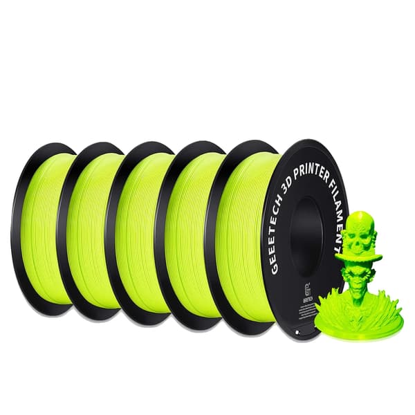 3D-skrivarfilament, PLA-material, hög styrka och styvhet,Äpplegrön