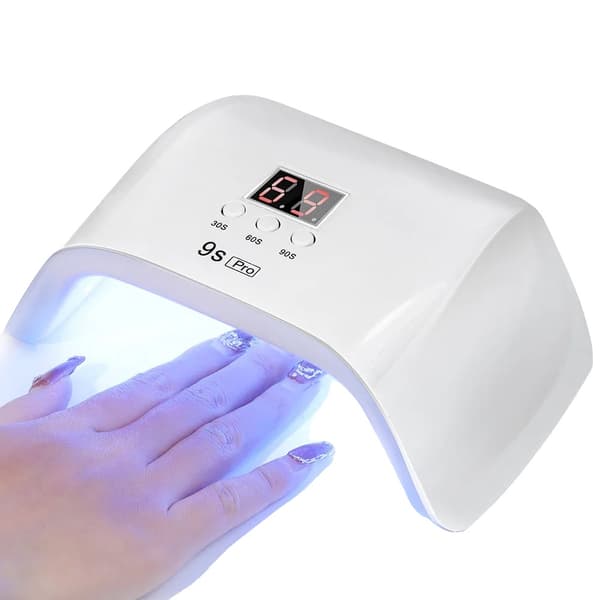 UV Nagellampa, LED-teknik, Infraröd automatisk sensor,VIT