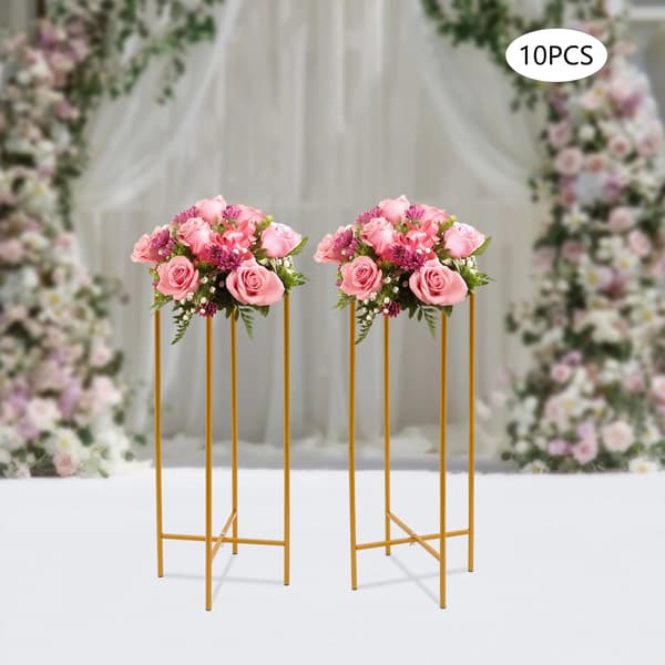 Bröllopsblomsterställ, Robust Design, Mångsidig Användning,M, Guld