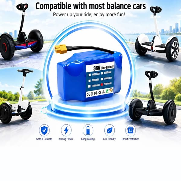 Litiumjonbatteripack, 20000mAh kapacitet, CE-certifierad,36v 20000mAH-2PCS