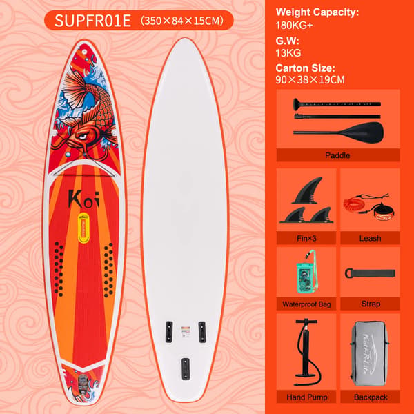 Stand Up Paddle Board, Komplet Tilbehørssæt, Holdbar Konstruktion,FR01E