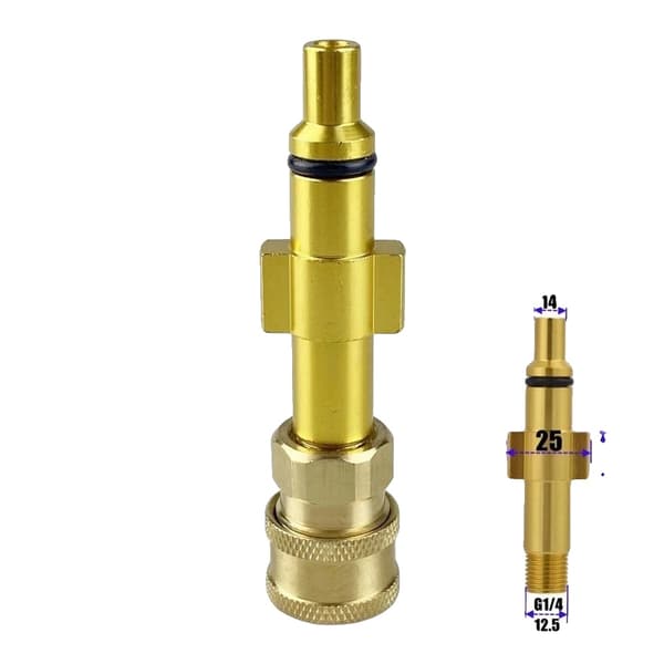 Högtryckstvättanslutning, 1/4" Snabbkoppling, Bajonettadapter,B