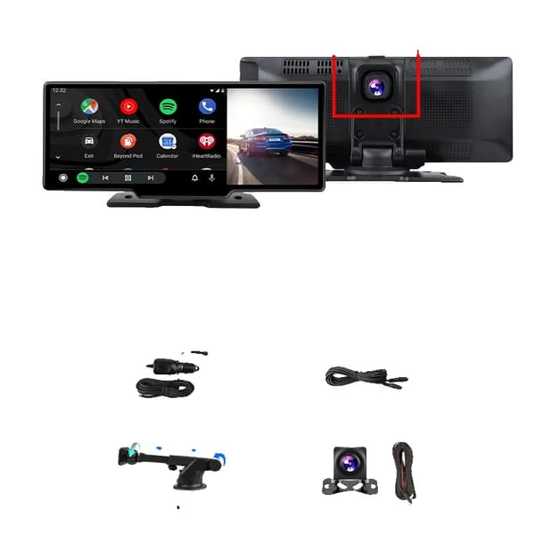 Dashkamera, 4K opløsning, trådløs forbindelse,(A)DVR 10M Kamera