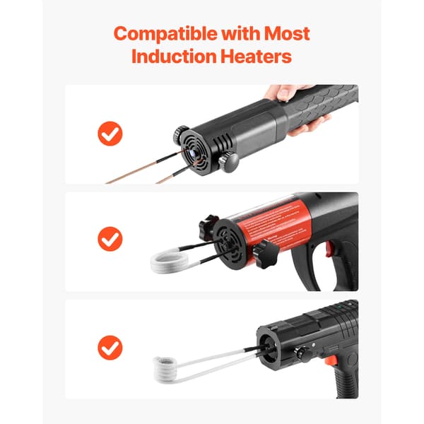 Varmelegeme Sæt, 10 Spoler, Fleksibel og Robust Design,10Pcs