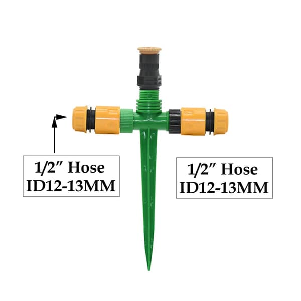 Sprinkler, Justerbar Dyse, Nem Vedligeholdelse,E