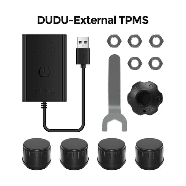 Dæktryksmonitor, Realtidsovervågning, Brugervenlig installation,DU-TPMS-OUT