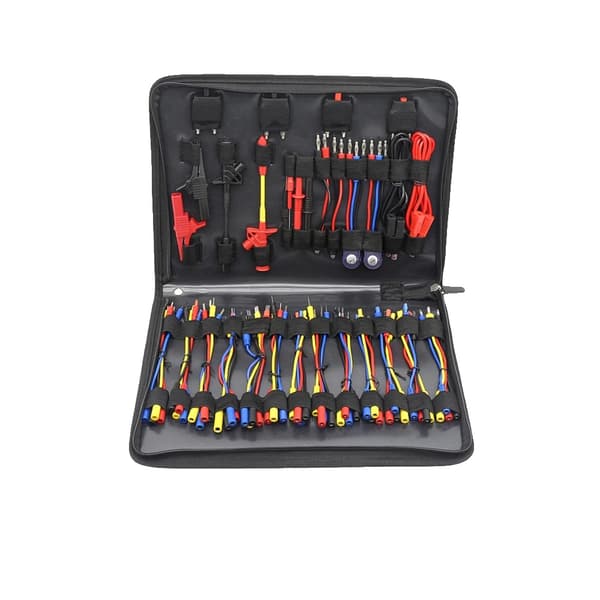 Multimeter Testledning Sæt, 70 Stykker, 1,2m Testledningslængde, Maksimal Spænding 1000V, PVC Materiale, CE Certificeret
