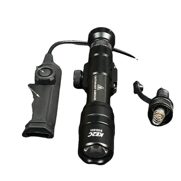 Lommelygte, LED Lyskilde, Taktisk Design,BK M600B Sæt