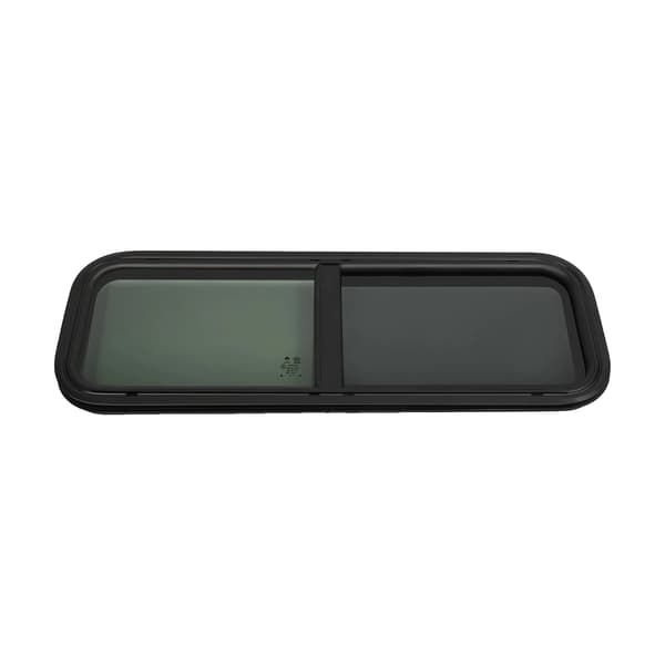 Glidende Vindue, Tonet Glas, Insektbeskyttelse,sort