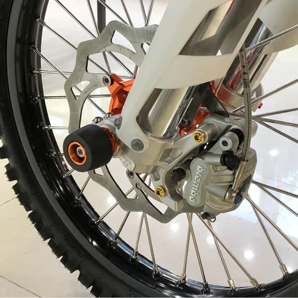 Aksel Slider, Nem Installation, Højkvalitets Beskyttelse,foran orange