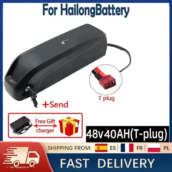 Batteripack, Litium-Ion, 40Ah Kapacitet,48v-T-40AH