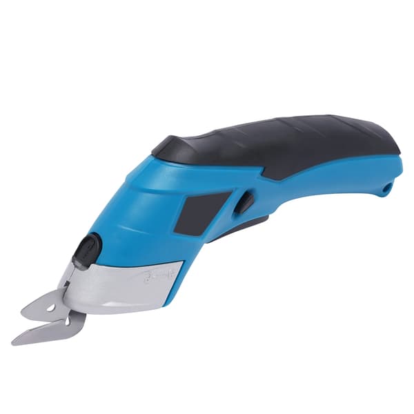 Elektrisk Boxkniv, Ergonomisk Design, Uppladdningsbart Batteri,Blå/Svart