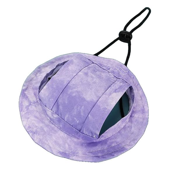 Kæledyrshat, Udendørs Solbeskyttelse, Behagelig Pasform,M, LILLA