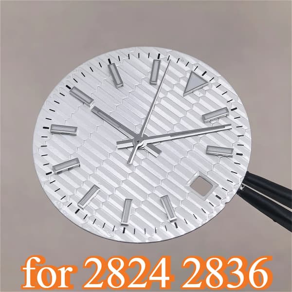 Klockans ansikte, stilren design, hållbart material,7vit för 2824 2836