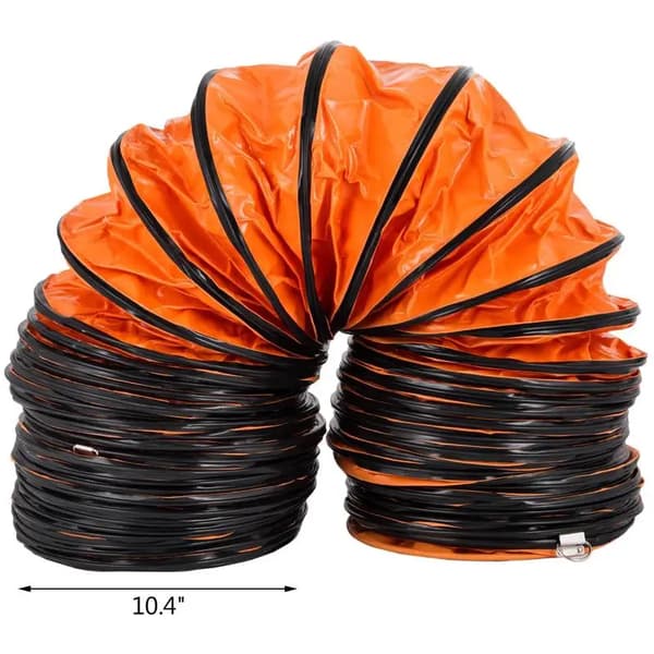 Ventilationsrør, PVC Fleksible Kanaler, Bøjelig til Udstødningssystemer,Rød