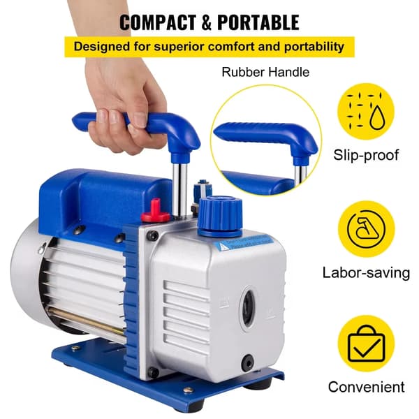 Vakuumpumpe, Robust Konstruktion, Effektiv Evakuering,3CFM1-3HP