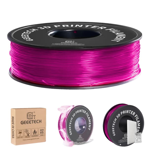 3D-printer filament, fleksibelt TPU-materiale, kompatibelt med FDM-printere,Pink