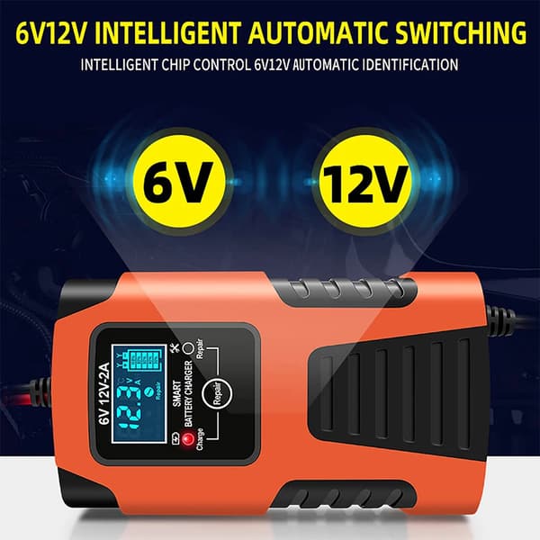 Batterioplader, Bærbart Design, Smart Overvågning,Batterioplader