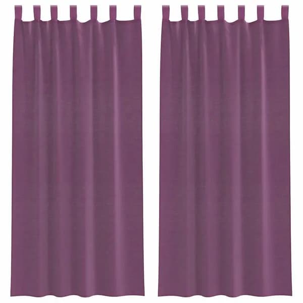 Gardiner, Lätt Voile, Elegant Design,Purpur