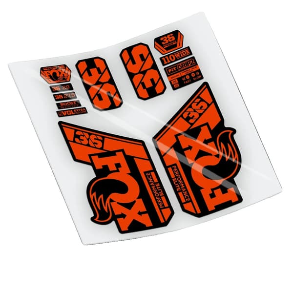 Klistermærker, Holdbart Vinyl, Nem Anvendelse,Orange Rød