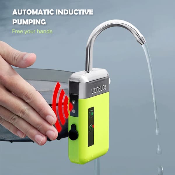 Automaattinen Ilmapumppu, 3 Tilaa, USB-Lataus,vihreä