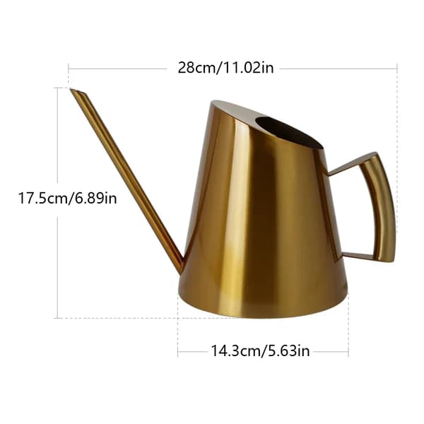 Vandkande, Ergonomisk Håndtag, Kompakt Design,GUL