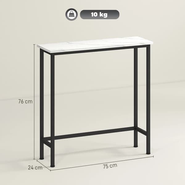 Konsolbord, Moderne Design, Pladsbesparende Funktion,HVID