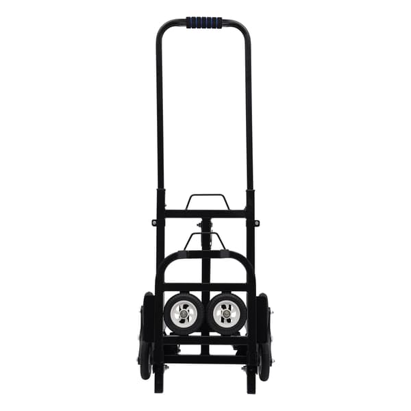 Trappetrolley, 150 kg belastningsevne, sammenfoldeligt design,sort