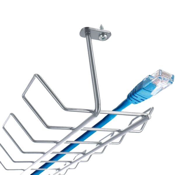 Kabelorganisatör, Hållbar Design, Trasselfri Lösning,Silver