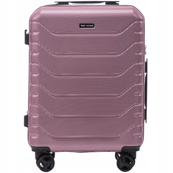 Kabineskuffe, Polycarbonatmateriale, 360° Drejende Hjul,Pink