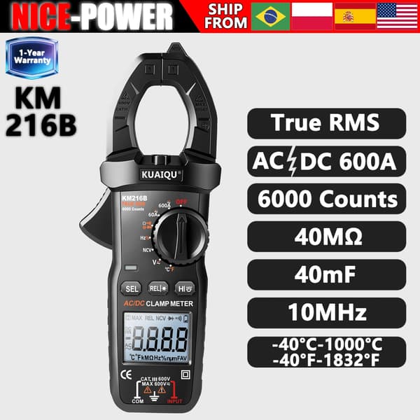 Testledningar, Silikonmaterial, Universell Kompatibilitet,T-RMS, KM216B
