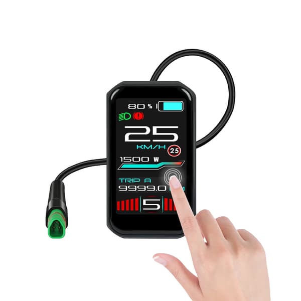 Elcykel Display, TFT Touch Skærm, IP67 Vandtæt,Til CAN-protokol