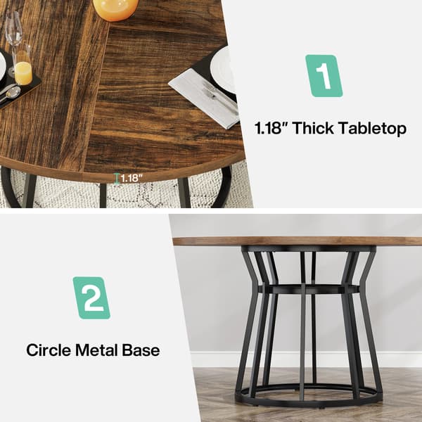 Spisebord, Moderne Design, Nem Vedligeholdelse,Brun