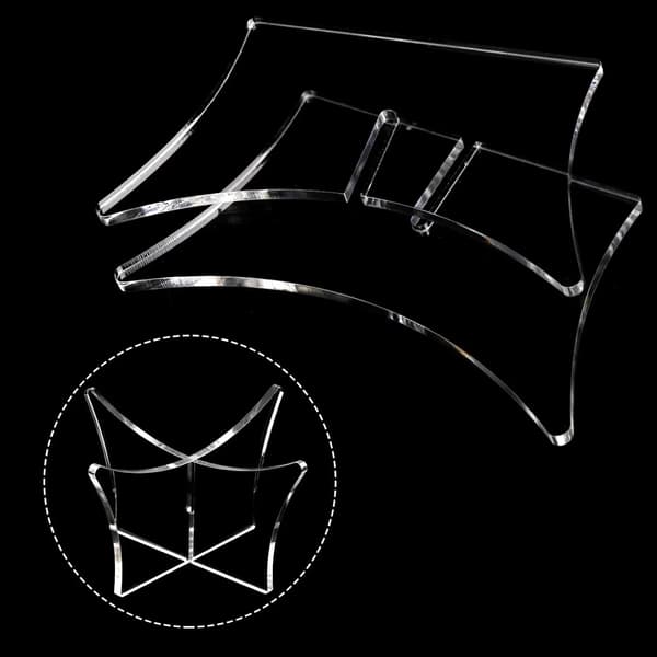 Acryl Kugleholdere, Sæt af 12, Moderne Display Design,Klar