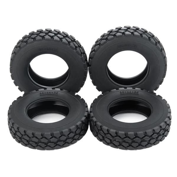 Gummidäck för RC-fordon, Hållbart material, Lätt installation,25mm 4St