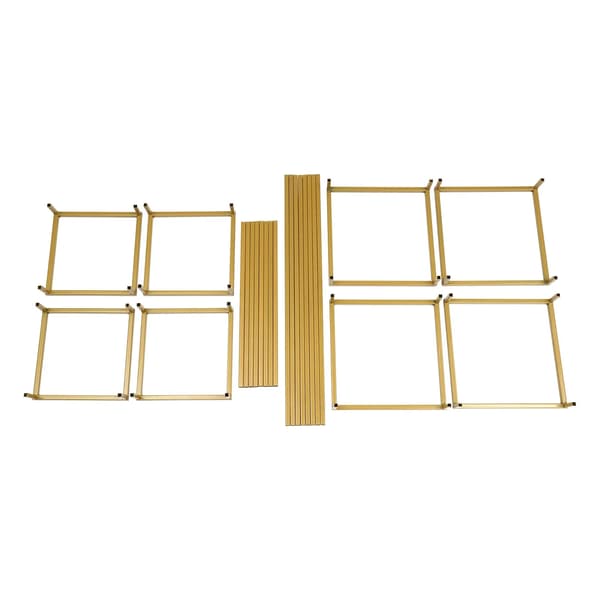Blomsterstand, Elegant Design, Stabil Konstruktion,Guld