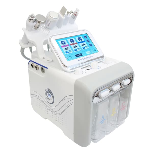 Oxygen Boble Maskine, Hudfornyelse, Hydrering Behandling,6 I 1 Grå