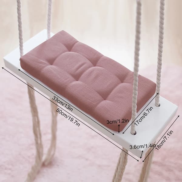 Trägyng, Miljövänlig Design, Bekväm Kudde,Rosa