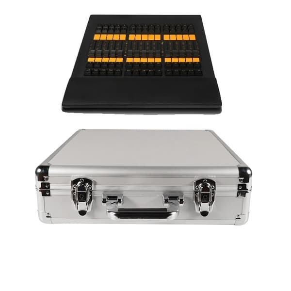 Belysningskonsol, DMX-kontroll, 2048 parametrar,EU Plug-a, Fader Wing-2