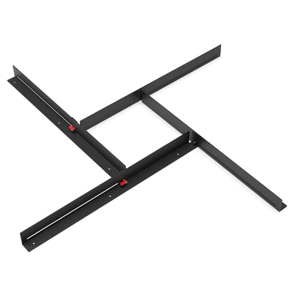Router Jig, Justerbart Design, Præcisionsfalsning,sort