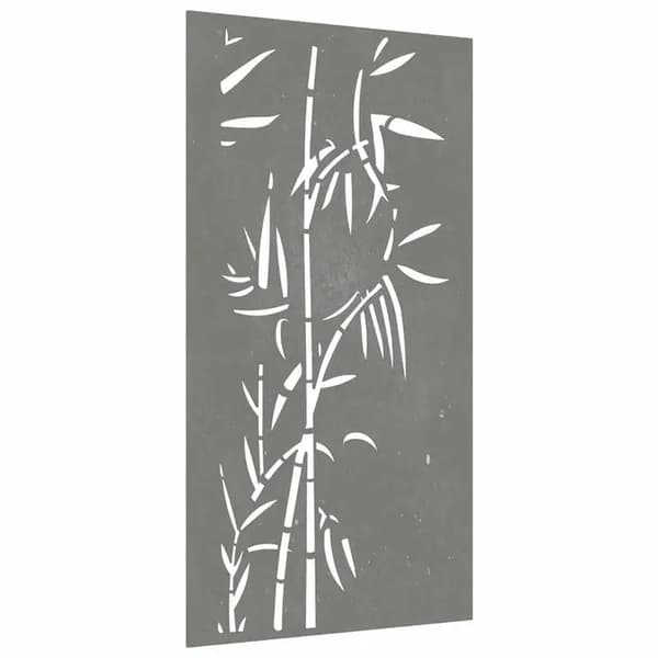 Puutarhan seinäkoriste, Corten-teräs, ulkokäyttöön,Pronssi